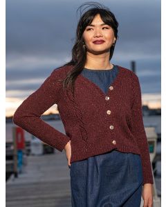 A Berroco Millstone Tweed Knitting Pattern - Parsons Wrap on sale at Little Knits