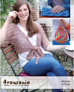 Shrug, Clutch & Purse (Crochet) - An Araucania Alumco Pattern (PDF File)