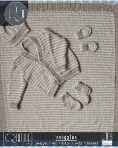 Snuggles Cardigan, Accessories & Blanket - Free with Purchase of 4 or More Skeins of Criative DK (PDF File)