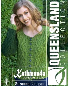  A Queensland Kathmandu Aran 100 Pattern - Suzanne Cardigan (PDF)