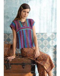A Noro Silk Garden Lite Pattern - Two Way Top - Free with Purchases of 6 Skeins of Silk Garden (Print Pattern) 