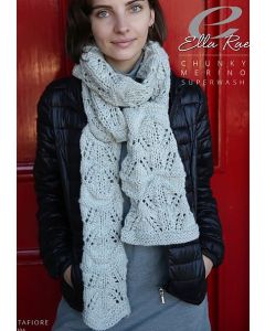 Voltafiore Scarf - Free With Purchases of 3 Skeins of Chunky Merino Superwash (PDF File)