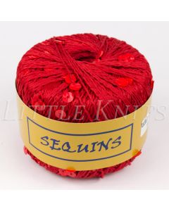 Knitting Fever Sequins - Cherry (Color #06)