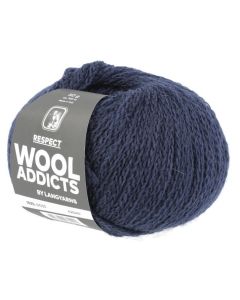 Wooladdicts Respect Navy Mélange Color 35