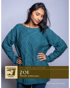 A Juniper Moon Bluefaced Leicester Pattern - Zoe Tunic (PDF File)